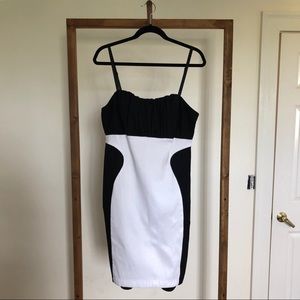 Torrid Colorblock Bodycon New Midi Dress